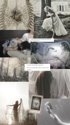 an image of a woman in the woods with her hands on her hips, and other pictures