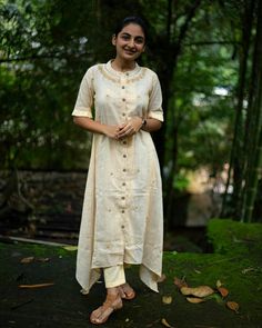 Esther Anil, Girls Boutique Dresses, Simple Frocks, Simple Kurti Designs