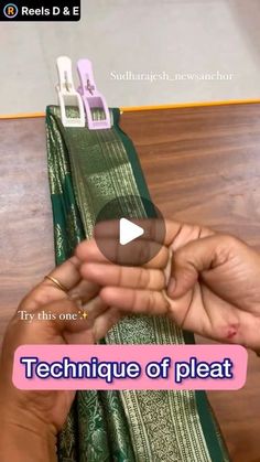 Saree pleat tips✨ #reels #trendingreels #sareetipsandtricks | Instagram Temple Look Saree, New Blouse Design For Silk Saree, Pleats Blouse Design, Elegant Blouse Designs For Saree, Temple Blouse Designs, Temple Saree Look, How To Pre Pleat Saree, Fancy Sarees Party Wear Blouse Designs, Saree With Blouse Combination