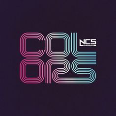 the logo for ncs'new album, cool colors