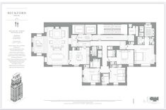 the floor plan for an apartment in new york