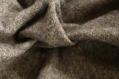 a close up view of a brown fabric