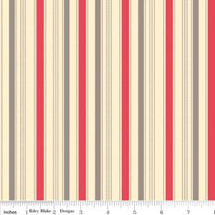 a striped wallpaper with red and grey stripes