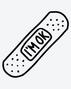 an ink drawing of a pill bottle with the word inox on it's side