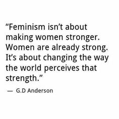 a quote from g d anderson about women