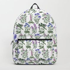 Standard unisex size: 17.75” (H) x 12.25” (W) x 5.75” (D) Crafted with durable spun poly fabric for high print quality Interior pocket fits up to 15” laptop Padded nylon back and bottom Adjustable shoulder straps Front pocket for accessories Backpacks For School, D Craft, Travel School, Designer Backpacks, Vera Bradley Backpack, School Backpacks, Artistic Designs, One Size Fits All