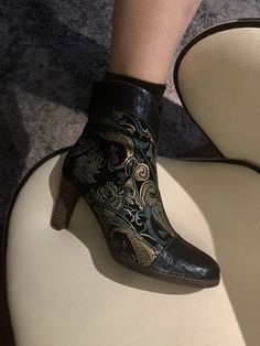 "Comfort and eye candy. Beautifully crafted" - Christina G. Body Positivity, Eye Candy, Boho Chic, Ankle Boot, Genuine Leather, Candy, Celebrities, Boots, Heels