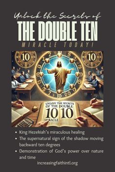 the book cover for michael the secrets of the double ten