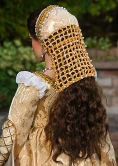 Hair Nets, Green Pepper, Medieval Costume, Period Outfit, Medieval Dress, Medieval Fashion, Historical Costume, Historical Dresses