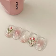 crd.nail_mule Nail Art Designs Images, Nail Box, Pretty Gel Nails, Really Cute Nails, Soft Nails