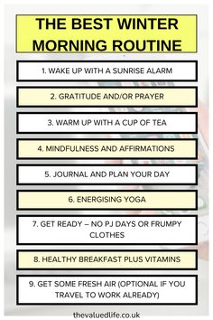 My winter mornings are all about staying cosy and productive. Here’s how I created a winter morning routine that helps me start my day right. Winter Morning Routine, Singing Classes, Energizing Yoga, Morning Routine Ideas, Seasonal Affective, Pilates Routine, Routine Ideas, Morning Drinks, Winter Morning