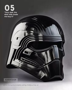 the cover of star wars magazine featuring darth vader's helmet on display