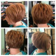 Stacked Hairstyles, Bob Bangs, Short Wavy Haircuts, Edgy Short Hair, Short Layered Haircuts