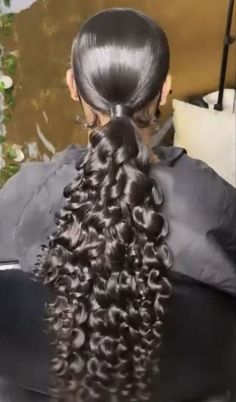 Baddie Prom Hairstyles, Hair Styles For Birthday, Winter Dance Hairstyles, Black Hair Prom Hairstyles, Cute Homecoming Hairstyles, Black Prom Hairstyles, Prom Hairstyles For Black Women, Homecoming Hairstyles Black Hair, Intricate Hairstyles