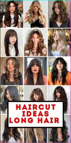 Get inspired by 27 haircut ideas for long hair in 2024, showcasing layered styles, curtain bangs, and flicks. Whether you're looking for a fun, edgy haircut or something more elegant and casual, these long haircuts are perfect for every season. From butterfly layers to the octopus cut, these styles suit straight, wavy, or curly hair. For a chic yet effortless look, try long hair with low layers, ideal for both summer and winter moods. Female Long Haircuts, Fall Haircut For Long Hair, Haircuts To Get For Long Hair, Types Of Haircuts For Long Hair, Long Hair With Short Layers All Over, Flicks Haircut Long Hair, Haircut For Long Length Hair, Long Haircut Styles For Women, Long Wavy Layered Hair