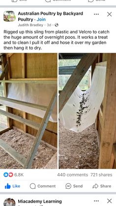 an instagramted post from the australian poultry by backyard magazine shows how to make a chicken coop