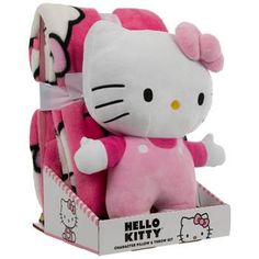 a hello kitty stuffed animal in a box