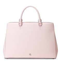 Whether You Wear It To Work Or While Running Errands, Ralph Lauren's Hanna Satchel Features A Sleek, Spacious Silhouette With A Myriad Of Pockets For Storing Your Necessities. Punctuated With A Polished "Lrl" Logo, This Style Is Rendered In Crosshatch Leather For Subtle Texture And A Sophisticated Sensibility. Large Sized Bag; 15-3/4"W X 10"H X 6-1/2"D (Width Is Measured Across The Bottom Of The Bag); 2.6 Lbs. Approx. Weight Silhouette Is Based Off 5'9" Model 4-1/2"L Top Handles; 16-3/4"L Remova Saddle Bag Purse, Ralph Lauren Handbags, Red Leather Bag, Ralph Lauren Bags, Ralph Lauren Leather, Black Leather Satchel, Brown Crossbody, Fabric Tote, Leather Satchel Bag