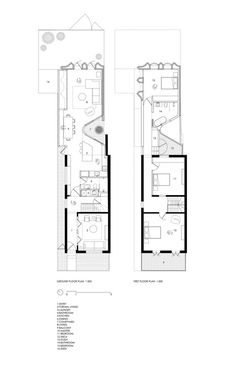 the floor plan for two story houses