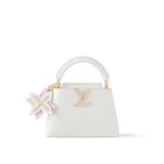 Capucines Mini Capucines - Women - Handbags | LOUIS VUITTON ® Louis Vuitton Products, Capucines Louis Vuitton, White Designer Bag, Tas Louis Vuitton, Tas Lv, Expensive Purses, Luxury Things