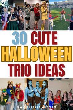 trio Halloween Costume Ideas