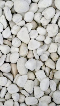 some white rocks that are very close together