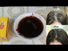 Black Tea For Hair, Darken Hair Naturally, Cover Gray Hair Naturally, Healthy Hair Colors, Black And Grey Hair, Prevent Grey Hair, How To Darken Hair, Hair Growth Challenge, Grey Hair Over 50