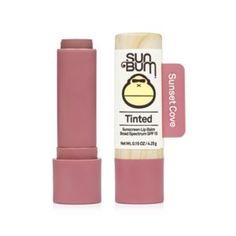 Sun Bum Tinted Lip Balm SPF 15 (with Photos, Prices & Reviews) - CVS Pharmacy Cvs Pharmacy, Sun Bum, Protector Solar, Tinted Lip Balm, Spf 15, Natural Tones, Makeup Skin Care, Glow Up?, Skin Makeup