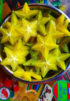 Star Fruit Starfruit Aesthetic, Star Grapes, Fruit Soft Serve, April Preschool, Ice Cream Business, Star Fruit, Summer Foods, Kiwi Fruit