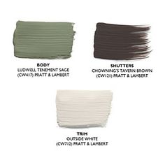 the different shades of paint that are used for furniture and home decorating purposes, including green