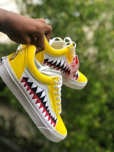 Vans Old Skool Custom, Bape Vans, Vans Shoes Old Skool, Vans Custom, Custom Vans Shoes, Mens Vans Shoes