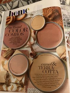 an article in the home magazine about copper and terracotta colors on sale for $ 3 99