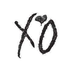 the word xo written in black ink