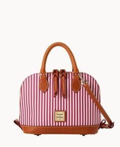 #ad Premium Dooney & Bourke Seaview Bitsy Bag, Fashion Women's Bags Pink Clothing, Flap Backpack, Key Hook, Dooney Bourke Handbags, Dooney & Bourke, Boots Outfit, Bag Fashion, Printed Leather, Dooney Bourke