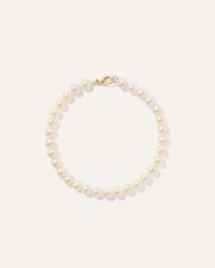 Classic luxury defined. Our 14K Gold Freshwater Cultured Pearl Bracelet has luminous freshwater pearls strung together in an organic design that never goes out of style. Finished with a lobster clasp for easy wear, this bracelet is the perfect arm candy for adding a touch of low-key glamour. Braclets Gold, Christmas Presents For Friends, Money Clothes, Cultured Pearl Bracelet, Freshwater Pearl Bracelet, Jewelry Essentials, Organic Design, Akoya Pearls, Freshwater Cultured Pearls