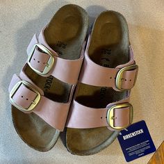 Nwt Birkenstock Slides. Smoke Free Home. Birkenstock Slides, Birkenstock Pink, Shoes Birkenstock, Pink, Women Shopping