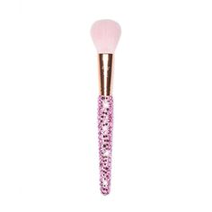 F23 - Multi-Use Powder Brush - Blinged Brushes - Official Blinged Brushes© X Paige Koren Makeup Brushes Applying Bronzer, Applying Highlighter, How To Apply Bronzer, Face Brush Set, Crystal Makeup, Daily Makeup Routine, Eye Brushes Set, Face Makeup Brush, Highlighter Brush