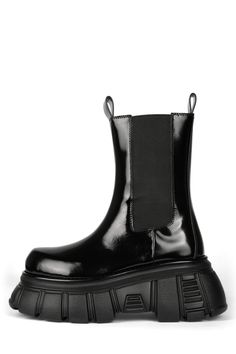 STOMPED Mid-Calf Boot DV Black Box 6 Light Up Dresses, Buffalo Boots, Boot Fits, Burgundy Boots, Platform Chelsea Boots, Shoe Bags, Fancy Shoes, Swag Shoes, Run Out