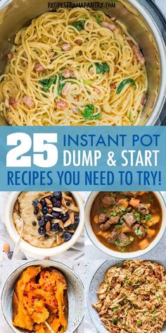 25 instant pot dump and start recipes you need to try