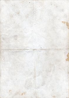 an old white piece of paper with some writing on the bottom and one corner missing