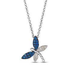 From the Garden Party Collection™ by Le Vian®, this sweet dragonfly necklace will fill her heart with joy. 14K Vanilla Gold® Blueberry Sapphire™ stones fill the upper wings Nude Diamonds™ sparkle below Total diamond weight is 1/15 carat 17- to 19-inch adjustable rolo chain with lobster clasp Le Vian®. Discover the Legend. Garden Party Blue, Christmas Outfits Women, Dragonfly Necklace, Le Vian, Christmas Outfits, I Love Jewelry, Accessories Jewelry Necklace, Rolo Chain, Outfits Women