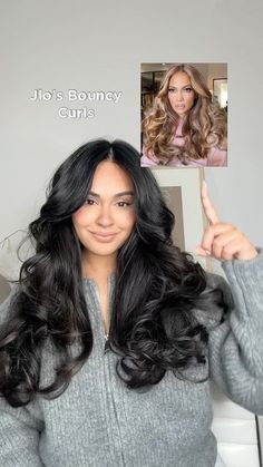 Big Curly Blowout, Dominican Blowout With Curls, Bouncy Curls Long Hair, Bombshell Curly Hair, Bouncy Blowout Long Hair Brunette, Bombshell Blowout Black Hair, S Curl, Bouncy Hair