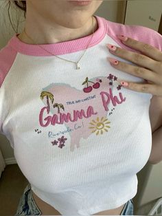 gamma phi beta, gphi, gphi merch, sorority merch, sorority shirt vibes Pi Beta Phi Merch, Unique Sorority Merch, Gamma Phi Beta Merch, Phi Mu Merch, Sorority Shirt Ideas, Cute Sorority Merch, Merch Catalogue, Theta Merch