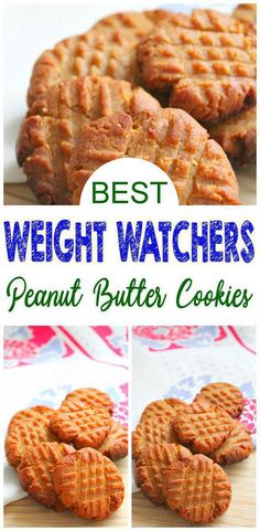 the best weight watchers are 3 ingredient peanut butter cookies that you can make at home