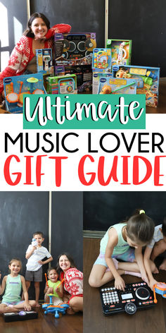 the ultimate music lover gift guide for toddlers and older children is here to help them learn how to play