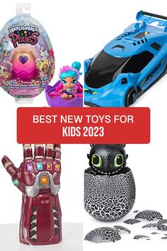 Explore the best new toys of 2023, featuring different gadgets including the Echo Dot Kids Edition and WowWee Pinkfong Baby Shark Doll. This pin highlights four exciting toy images that are perfect gifts and explore favorite interactive innovation.