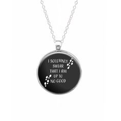 Bring a touch of wizarding magic to your outfit with our 'I Solemnly Swear' Harry Potter necklace. Available in both heart and circle shapes, this necklace is a must-have for any Harry Potter fan. 
 Made from high-quality zinc coated aluminium, this necklace is durable and stylish. You also have the option to add a personalised engraving on the reverse, making it the perfect gift for a friend or loved one. 
 Hand-printed in the UK, this necklace combines quality craftsmanship with a love for all Harry Potter Necklace, Custom Engraved Necklace, Planting Trees, Magical Gift, Plant A Tree, Engraved Necklace, Harry Potter Fan, Circle Shape, Gift For A Friend