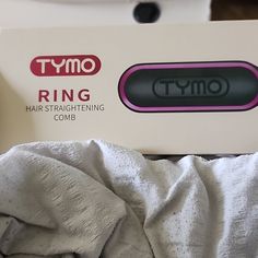 Brand New In The Box Tymo Ring Hair Straightening Comb. Tymo Hair, Straightening Comb, Hair Straightening, The Box, Pink Black, Hair Straightener, Comb, Womens Hairstyles, Black Pink