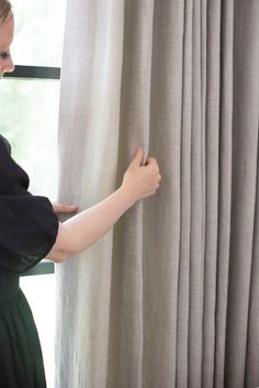 Blackout curtains Build Your Own Garden, Relaxing Spaces, Shell Knob, Crittal Windows