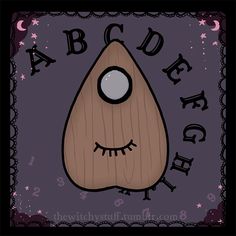 a wooden sign with the words abcde high written in black and pink on it